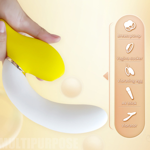Vibromasseur en forme de banane avec fonctions de succion et de vibration Mini stimulateur clitoridien Sex Toy pour femmes US Warehouse - Product Image 5