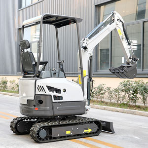 Mini-excavatrice avec livraison gratuite - Excavation en extérieur et nivellement du terrain, petite excavatrice facile à manœuvrer pour tous les petits travaux - Product Image 5