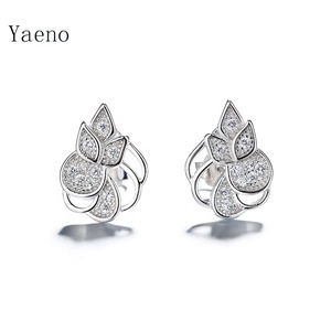 Ingrosso gioielli pavone Design <span class=keywords><strong>orecchini</strong></span> in 925 vero <span class=keywords><strong>argento</strong></span> <span class=keywords><strong>Mini</strong></span> <span class=keywords><strong>orecchini</strong></span> per le donne - Product Image 5