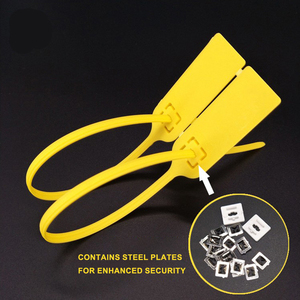 YC-L011 Scellé <span class=keywords><strong>de</strong></span> sécurité antivol en plastique extractible <span class=keywords><strong>de</strong></span> 360 mm avec noyau <span class=keywords><strong>de</strong></span> verrouillage métallique et numéro <span class=keywords><strong>de</strong></span> série imprimable - Product Image 4