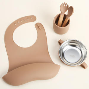 Vaso de Entrenamiento para Bebés con Pajita, de Silicona de Grado Alimenticio, Doble Pared, Acero Inoxidable 304, para Niños - Product Image 3