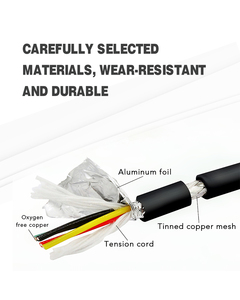 Julet 2/3/4/5/6 Pin 1T4 1T5 kết nối không thấm nước cho e-xe đạp có tính năng Ebike năng lượng mặt trời hệ thống điện với 2A kết nối dây - Product Image 6