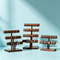 Présentoir à bracelets, Organisateur de bracelets, Support à bracelets en bois, Étagère de rangement pour bracelets, Tour de présentation de montres en bois pour les entreprises