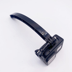 Adaptateur de fixation pour bras d'extension courbé pour <span class=keywords><strong>GoPro</strong></span> <span class=keywords><strong>Hero</strong></span> 13 12 <span class=keywords><strong>11</strong></span> 10 9 8 Insta360 DJI OSMO Action Camera, accessoire de prise de vue sur casque pour Vlog - Product Image 3