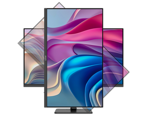 Monitor Profesional MSI Modern MD272UPHG con Precisión de Color de Lujo, Pantalla 4K, Soporte Ergonómico para Estudios Creativos, Edición de Fotos/Vídeos - Product Image 6