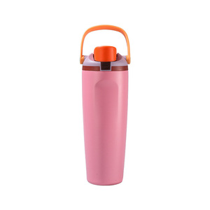 30oz Insulated Water <b>Bottle</b> 304 Stainless Steel Large Capacity Travel Tumbler With Handle Car Cup - Product Image 2