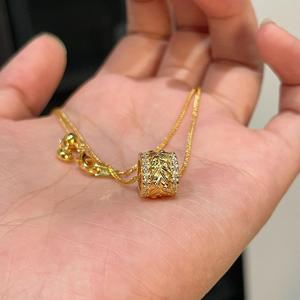 Mantianxing S925 Pure <b>Silver</b> Water Droplet Necklace High-End Luxury Collarbone <b>Chain</b> <b>Fine</b> Beaded Design with Niche Tear - Product Image 1