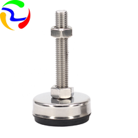 Connecteur réglable en caoutchouc inoxydable en acier de pied latéral avant pour l'application de revêtement de modèle de tube de base de capteur de pression industriel