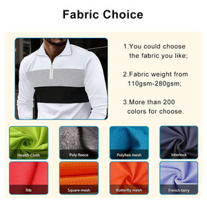 เสื้อกอล์ฟแขนสั้นผู้ชายผ้าโพลีเอสเตอร์/คอตตอนคุณภาพสูง ปักโลโก้ตามสั่ง ระบายอากาศได้ดี เหมาะสำหรับธุรกิจ แห้งเร็ว - Product Image 2