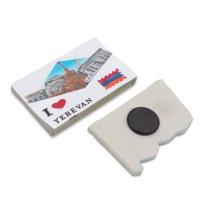Imán de nevera de recuerdo armenio de Yerevan con diseño personalizado de Armenia, regalo promocional portátil con logotipo personalizado - Product Image 1