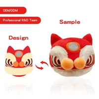 Peluche personnalisée avec rembourrage en coton PP, fonction anti-stress, logo brodé - Fournisseur OEM/Fabricant