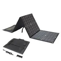 Chine prix 100w panneau photovoltaïque de charge solaire pliant 150w 200w 400w panneau solaire Portable panneau solaire pliable extérieur