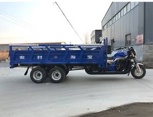 Мотоцикл с доставкой 300CC/350CC, грузовик с тяжелой загрузкой, грузовой, 9 колесный трехколесный велосипед с двойной задней осью - Product Image 4