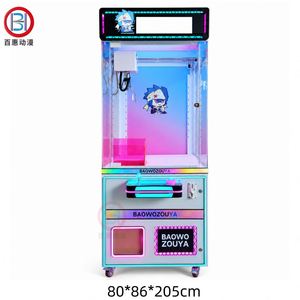Machine de jeu d'arcade à grue à pinces pour peluches à monnayeur, personnalisable, vente directe usine - Product Image 3