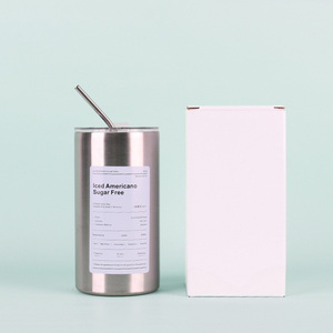 Nouvelle tasse à café simple en acier inoxydable, portable pour l'extérieur, tasse à cola universelle, tasse isotherme pour voiture, idéale pour le <span class=keywords><strong>camping</strong></span> - Product Image 6