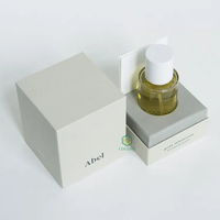 Petite boîte d'emballage cadeau en papier boîte d'échantillon d'huile essentielle de parfum solide en carton personnalisé de luxe vente en gros