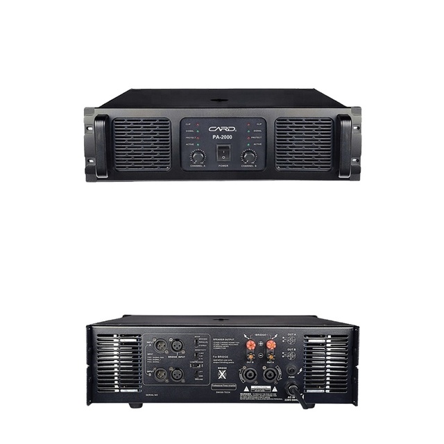 2*1500w Amplifier Class h Power Amplifier Professional Subwoofer Amplifier