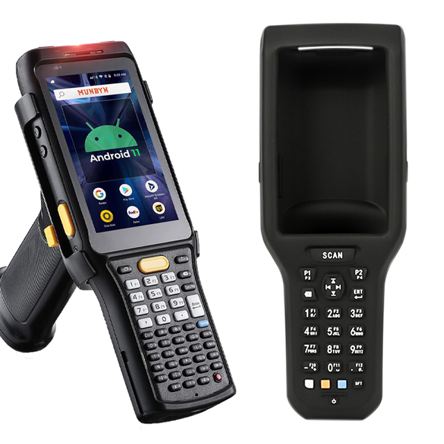 Android PDA Scanner Case with Drop Protection Silicone Cover for Mobile Phones