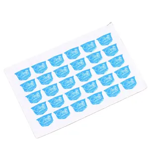 Crystal Drop Custom Lijm Logo Sticker Label Allerlei Reflecterende Auto Label Pvc Sticker