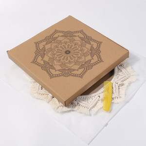Artilady Macrame specchi decorativi da parete specchio rotondo per la decorazione della stanza di casa trucco appartamento estetico <span class=keywords><strong>soggiorno</strong></span> camera da letto <span class=keywords><strong>regalo</strong></span> - Product Image 2