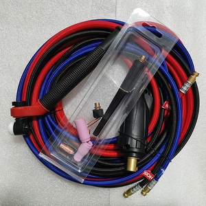 Nr20 làm mát bằng nước Tig ngọn đuốc với đầu xoay ống mềm và 35-70 Euro nối 4M ngọn đuốc hàn - Product Image 6