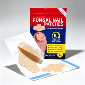 Parches <span class=keywords><strong>de</strong></span> Hidrogel para Reparación <span class=keywords><strong>de</strong></span> Hongos en las <span class=keywords><strong>Uñas</strong></span>, Tratamiento Nocturno <span class=keywords><strong>de</strong></span> 9 Horas para <span class=keywords><strong>Uñas</strong></span> Dañadas, OEM Disponible para Vendedores <span class=keywords><strong>de</strong></span> Amazon - Product Image 1