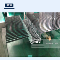 Verre architectural de construction industrielle renforcé personnalisé de 4 mm 5 mm 6 mm 8 mm 10 mm 12 mm 15 mm 19 mm Verre trempé