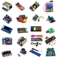 Lista de materiales (BOM) para circuitos integrados, componentes electrónicos, conectores de chips, programadores, adaptadores, resistencias, etc.