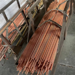 In magazzino 1.5mm ASTM B280 Full Hard 1/4 1/8 duro su misura forma rotonda lucida superficie tubo di rame - Product Image 2