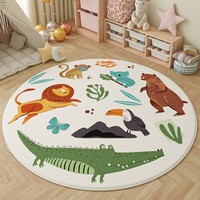 Meistverkaufter Weicher Plüsch-Spieltteppich für Kinder mit Rutschfester Rückseite, Lernbereich-Spielmatte, Baby-Bodenmatte