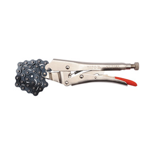 Alicates para Chapa Metálica E-Tuo de 8 Pulgadas, Acero al Cromo Vanadio YT-2463, Acabado Pulido - Product Image 2