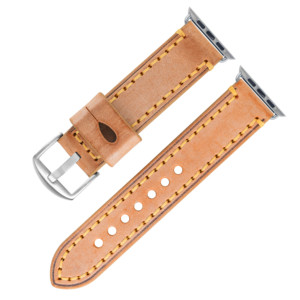 Correas de reloj de cuero de alta calidad para hombre y mujer, 38mm, 40mm, 41mm, 42mm, 44mm, 45mm, 49mm, para <span class=keywords><strong>Apple</strong></span> <span class=keywords><strong>Watch</strong></span> Series 1, 2, 3, 4, 5, <span class=keywords><strong>6</strong></span>, 7, 8 SE HQ - Product Image 1