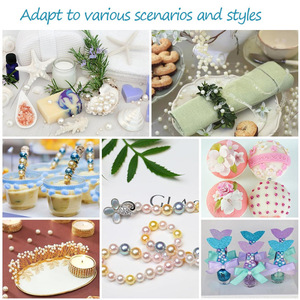 Marine Themed Beaded Bracelet <b>DIY</b> <b>Kit</b> Loose Mixed Beads Jewelry Accessories Plastic Resin Handmade Craft Supplies - Product Image 3