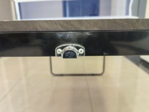 <span class=keywords><strong>Table</strong></span> <span class=keywords><strong>de</strong></span> <span class=keywords><strong>ping</strong></span>-<span class=keywords><strong>pong</strong></span> portable pliable <span class=keywords><strong>mini</strong></span> avec structure en MDF et acier, écologique pour une utilisation en intérieur/extérieur IUNNDS - Product Image 6