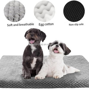 אנטי החלקה, אורטופדית, עמיד, לכביסה, מרופדת ורוד קטיפה מיטה לחיות מחמד - Product Image 2