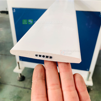 Persiana de PVC/UPVC/WPC completamente automática para ventanas, persianas de poste en T, fabricantes de máquinas para fabricar perfiles en China