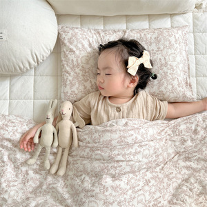 Couverture lavable en coton tricoté pour bébé Couette chaude amovible Couette douce et respirante pour berceau et chambre d'enfant - Product Image 3