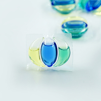 Lessive liquide naturelle 3-en-1 écologique en capsules/billes pour vêtements, marque distributeur