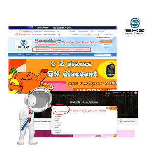 SKZ SKZ134 전자식 고정밀 LCD 고무 시험기 플라스토미터 실험실 평행판 맞춤형 솔루션 테스트 - Product Image 5