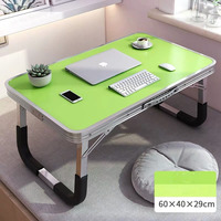 Table d'extérieur en alliage d'aluminium, table de lit, bureau d'étudiant, table d'étude pour dortoir, table d'ordinateur simple, table de salle à manger portable pour baie vitrée