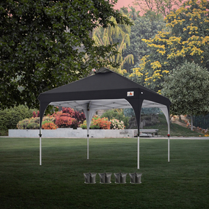 เต็นท์กันสาดเหล็กพับได้ ABCCANOPY สีน้ำเงินกรมท่า แบบกำหนดเอง ติดตั้งง่าย สำหรับงานกลางแจ้ง ปาร์ตี้ งานสังสรรค์ มีมุ้งกันยุงเป็นตัวเลือกเสริม - Product Image 3