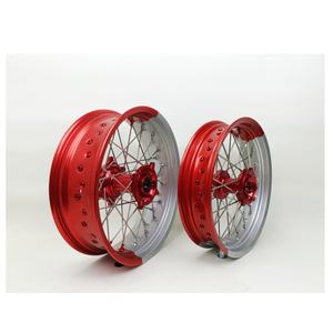 Nuevo color FIT CR <span class=keywords><strong>CRF</strong></span> 16 17 pulgadas <span class=keywords><strong>Supermotard</strong></span> Ruedas Producto Supermoto Juego de ruedas 16 17 pulgadas con CR <span class=keywords><strong>CRF</strong></span> - Product Image 3