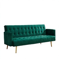Canapé-lit Ottoman pliable en tissu moderne AntNovelty pour la chambre des enfants