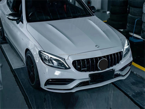 <span class=keywords><strong>Prix</strong></span> d'usine pour Mercedes Benz classe C W205 <span class=keywords><strong>2013</strong></span>-2019 Bodykit mise à niveau <span class=keywords><strong>AMG</strong></span> <span class=keywords><strong>C63</strong></span> W205 PP pare-chocs Grille capot garde-boue Kits de carrosserie nouveau - Product Image 4