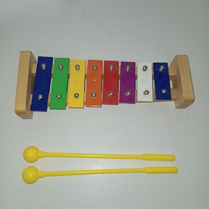 Instrument de percussion professionnel <span class=keywords><strong>portable</strong></span>, <span class=keywords><strong>xylophone</strong></span> à huit tons, plaque en aluminium de couleur piano - Product Image 2