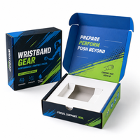 Boîte cadeau en carton pliable personnalisée avec impression couleur intégrale, papier recyclable pour l'emballage d'accessoires ménagers, boîte pliable