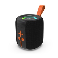 Haut-parleur portable 5.3 5W avec batterie 1200mAh, lumière LED RGB, prise en charge des cartes TF et des clés USB, son stéréo, utilisation intérieure et extérieure