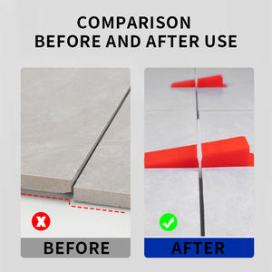 Plastic Shims for Adjusting Gaps and Leveling in Tile Installation and General Construction Use - Product Image 2