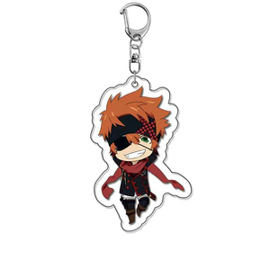 Porte-clés <span class=keywords><strong>Anime</strong></span> <span class=keywords><strong>D</strong></span>.<span class=keywords><strong>Gray</strong></span>-man 55MM, Allen Walker, Yu Kanda, Lenalee Lee, Porte-clés en acrylique, Plaque modèle, Cadeaux de Noël - Product Image 2