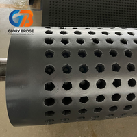 Planche de drainage rainurée haute résistance en HDPE moderne, utilisée pour l'étanchéité des sous-sols, la protection des digues et des murs de fondation scolaires